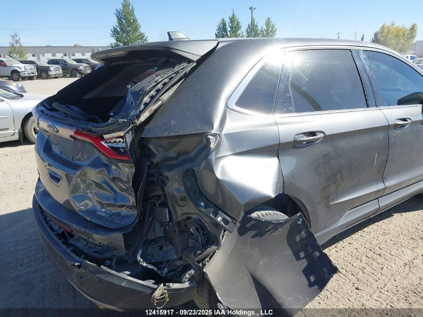 2017 Ford Edge Sel VIN: 2FMPK4J97HBC05771 Lot: 12415917