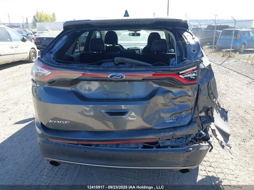 2017 Ford Edge Sel VIN: 2FMPK4J97HBC05771 Lot: 12415917