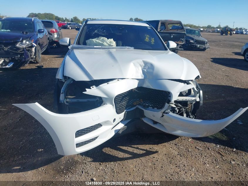 2018 Jaguar F-Pace 30T Prestige VIN: SADCK2GX3JA320032 Lot: 12415930