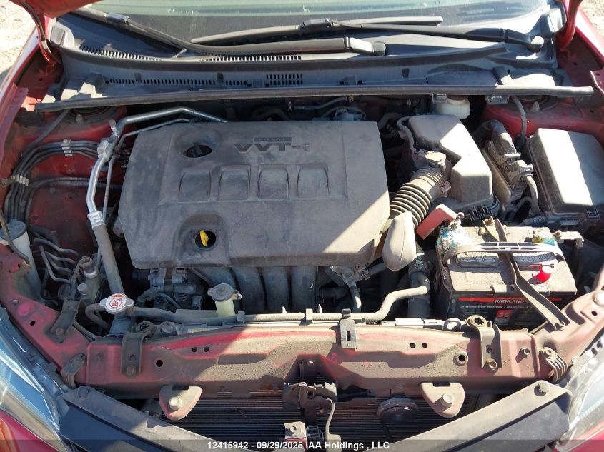 2017 Toyota Corolla Le VIN: 2T1BURHE1HC814290 Lot: 12415942