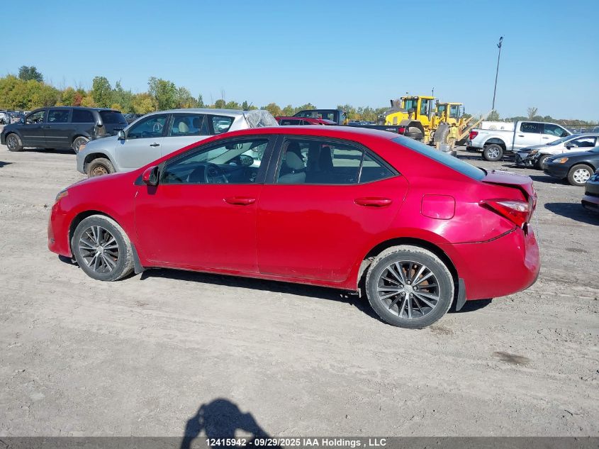 2017 Toyota Corolla Le VIN: 2T1BURHE1HC814290 Lot: 12415942