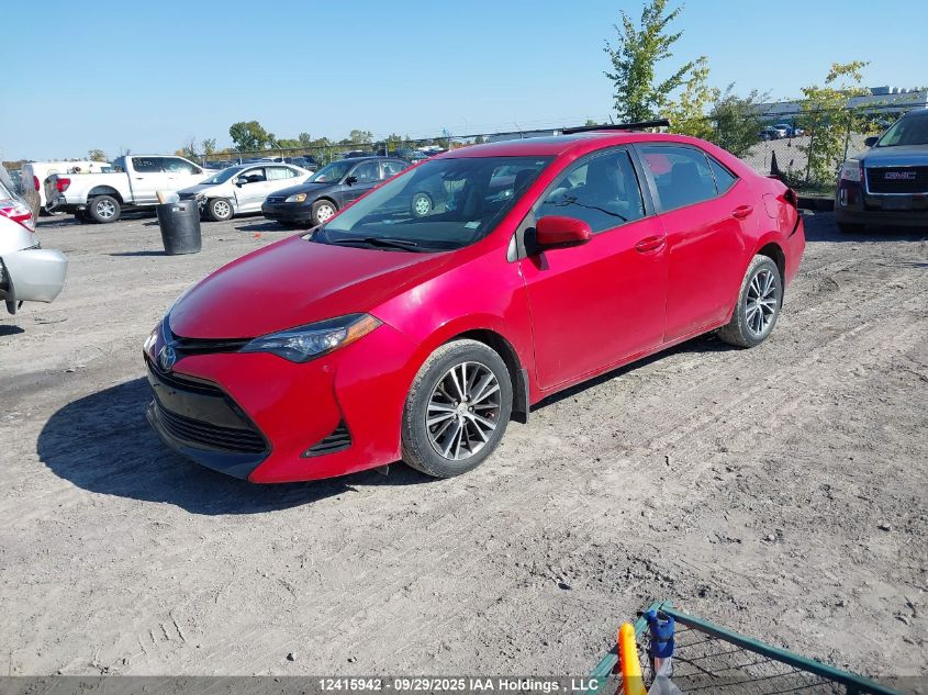 2017 Toyota Corolla Le VIN: 2T1BURHE1HC814290 Lot: 12415942