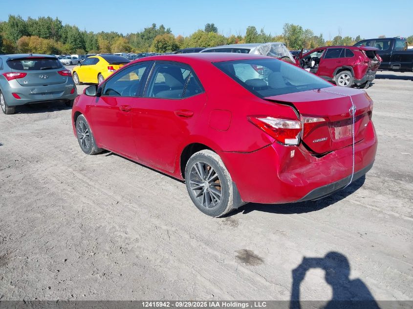 2017 Toyota Corolla Le VIN: 2T1BURHE1HC814290 Lot: 12415942