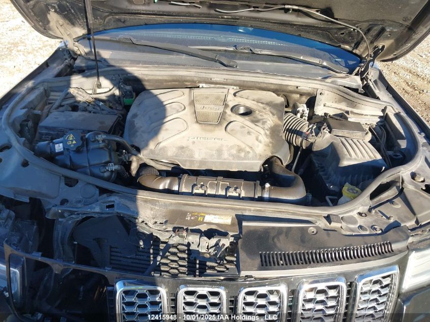 2018 Jeep Grand Cherokee Overland VIN: 1C4RJFCM9JC406915 Lot: 12415948