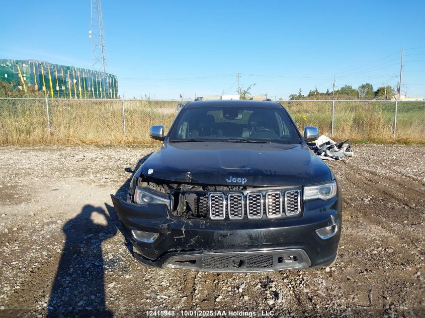 2018 Jeep Grand Cherokee Overland VIN: 1C4RJFCM9JC406915 Lot: 12415948