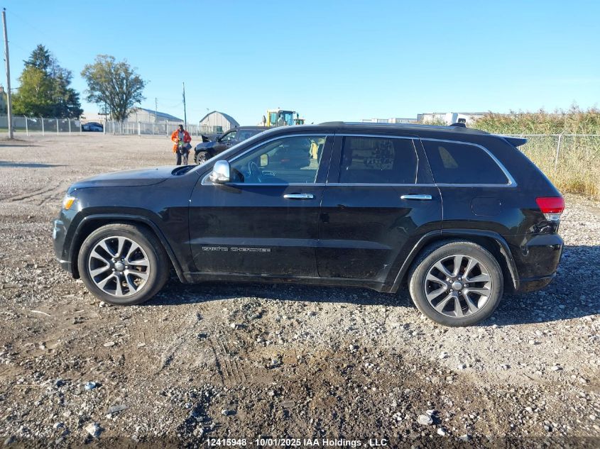 2018 Jeep Grand Cherokee Overland VIN: 1C4RJFCM9JC406915 Lot: 12415948