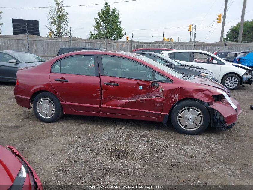2009 Honda Civic Dx-G VIN: 2HGFA16449H025839 Lot: 12415952
