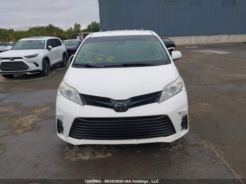 2019 Toyota Sienna VIN: 5TDZZ3DC5KS011398 Lot: 12415962