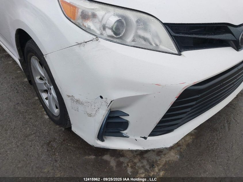 2019 Toyota Sienna VIN: 5TDZZ3DC5KS011398 Lot: 12415962