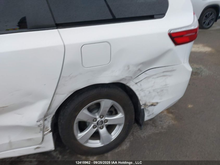 2019 Toyota Sienna VIN: 5TDZZ3DC5KS011398 Lot: 12415962