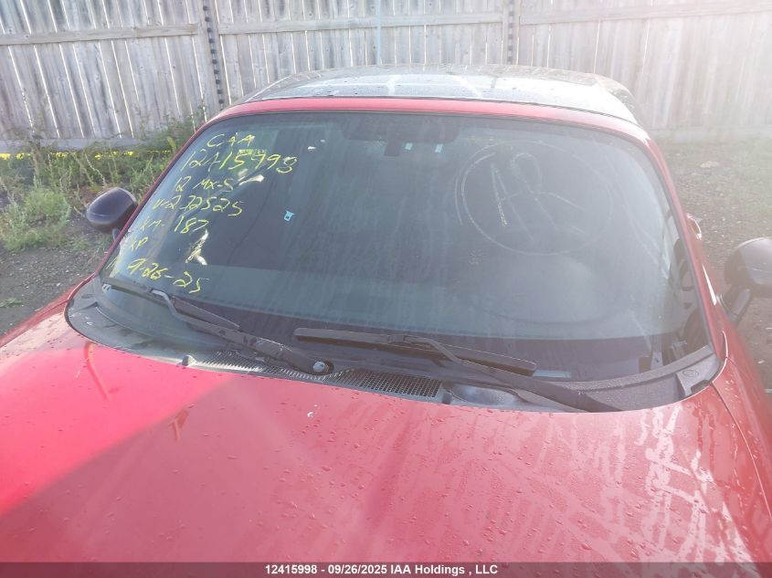 2012 Mazda Mx-5 Miata Special Edition VIN: JM1NC2SF6C0222525 Lot: 12415998