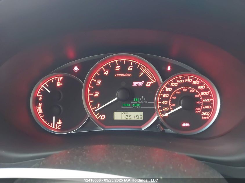 2010 Subaru Impreza VIN: JF1GR8H64AL801466 Lot: 12416006