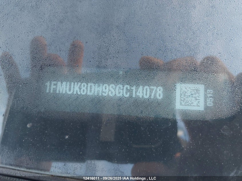 1FMUK8DH9SGC14078 2025 FORD EXPLORER photo no. 9