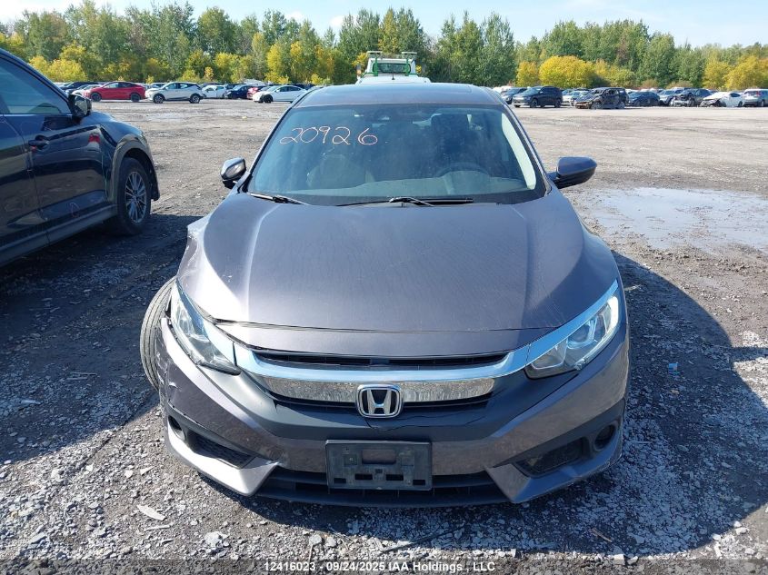 2017 Honda Civic Ex 4Dr VIN: 2HGFC2F8XHH037768 Lot: 12416023