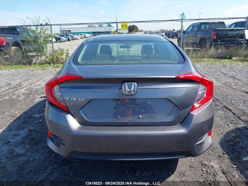 2017 Honda Civic Ex 4Dr VIN: 2HGFC2F8XHH037768 Lot: 12416023