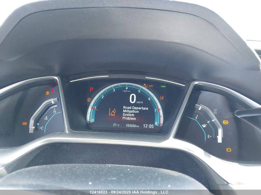 2017 Honda Civic Ex 4Dr VIN: 2HGFC2F8XHH037768 Lot: 12416023