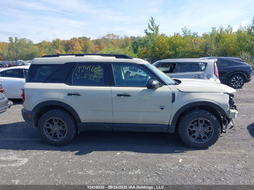 2024 Ford Bronco Sport Big Bend VIN: 3FMCR9B61RRE71902 Lot: 12416030