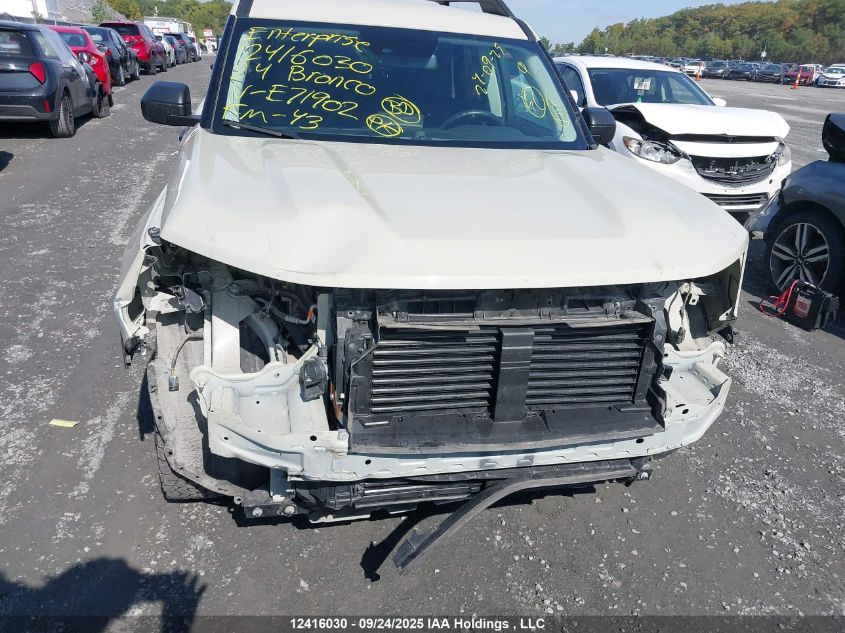 2024 Ford Bronco Sport Big Bend VIN: 3FMCR9B61RRE71902 Lot: 12416030