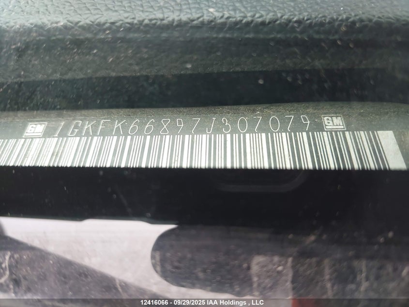 1GKFK66897J307079 2007 GMC YUKON photo no. 9