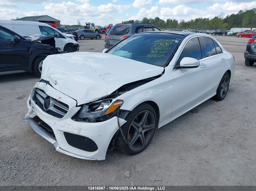 55SWF4KB6FU092237 2015 MERCEDES-BENZ C-KLASSE photo no. 2