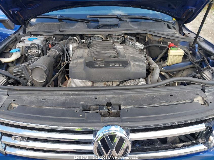 2016 Volkswagen Touareg 3.6L Execline/3.6L Highline VIN: WVGDF9BP5GD011931 Lot: 12416072