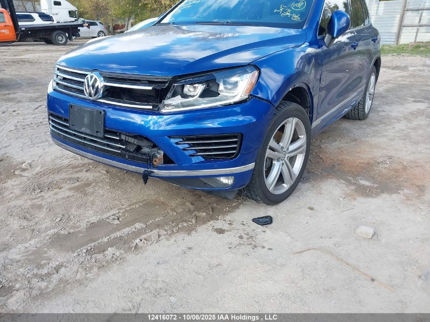 2016 Volkswagen Touareg 3.6L Execline/3.6L Highline VIN: WVGDF9BP5GD011931 Lot: 12416072