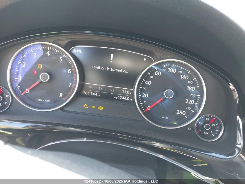 2016 Volkswagen Touareg 3.6L Execline/3.6L Highline VIN: WVGDF9BP5GD011931 Lot: 12416072