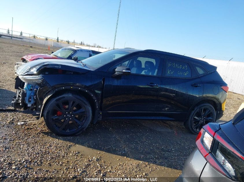 2021 Chevrolet Blazer Rs VIN: 3GNKBKRS6MS529428 Lot: 12416083