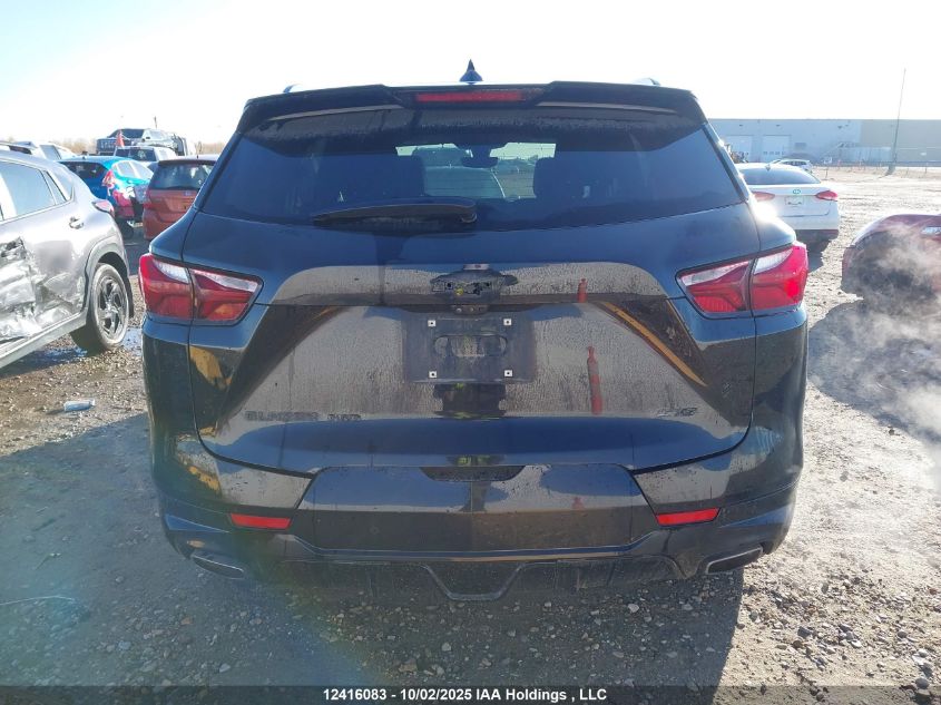 2021 Chevrolet Blazer Rs VIN: 3GNKBKRS6MS529428 Lot: 12416083