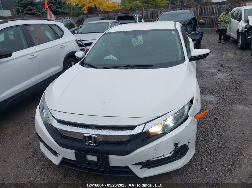 2018 Honda Civic Lx VIN: 2HGFC2F52JH026095 Lot: 12416084