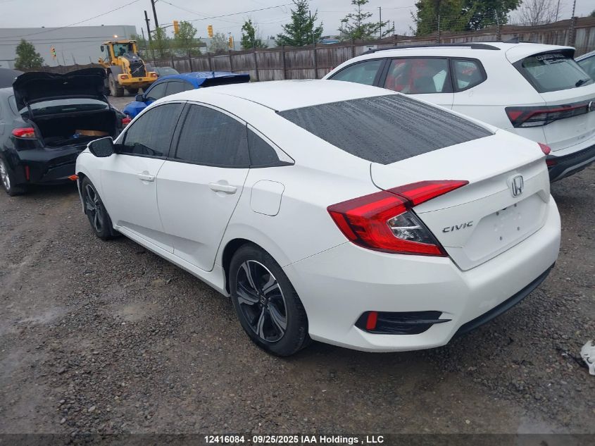 2018 Honda Civic Lx VIN: 2HGFC2F52JH026095 Lot: 12416084