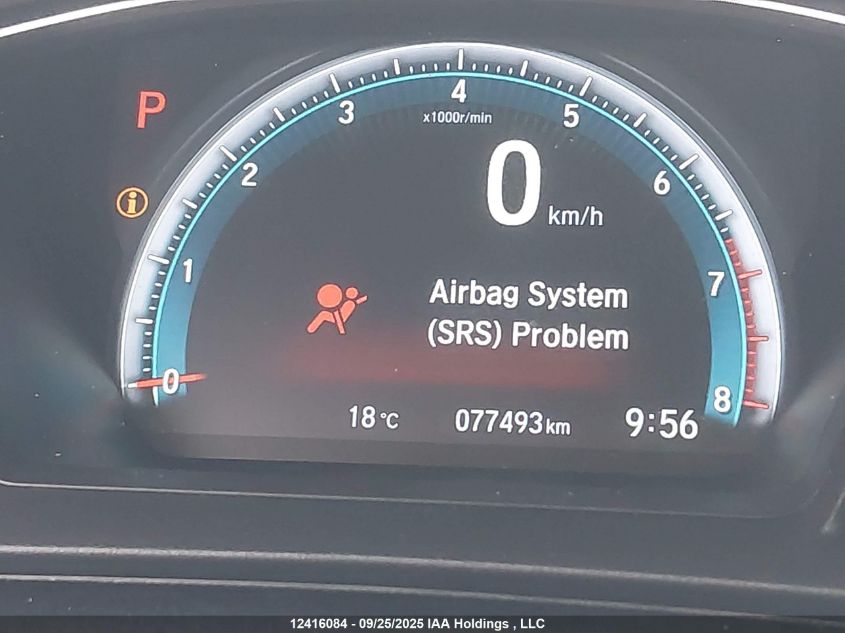 2018 Honda Civic Lx VIN: 2HGFC2F52JH026095 Lot: 12416084