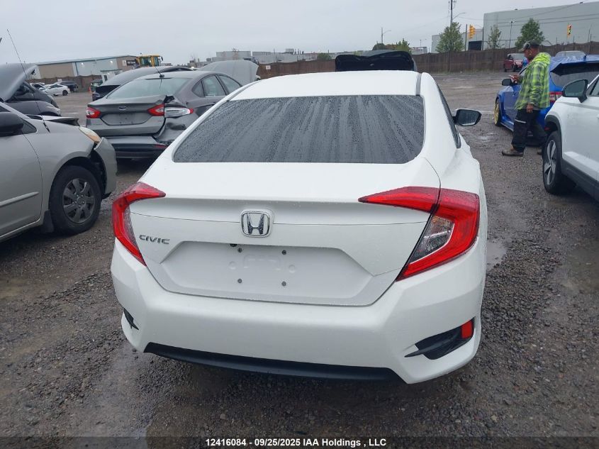 2018 Honda Civic Lx VIN: 2HGFC2F52JH026095 Lot: 12416084