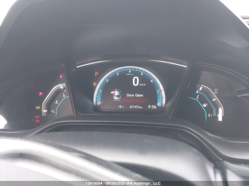 2018 Honda Civic Lx VIN: 2HGFC2F52JH026095 Lot: 12416084