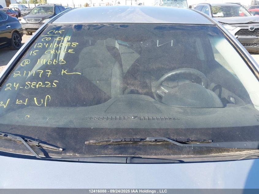 2015 Chevrolet Cruze VIN: 1G1PC5SB6F7111663 Lot: 12416088