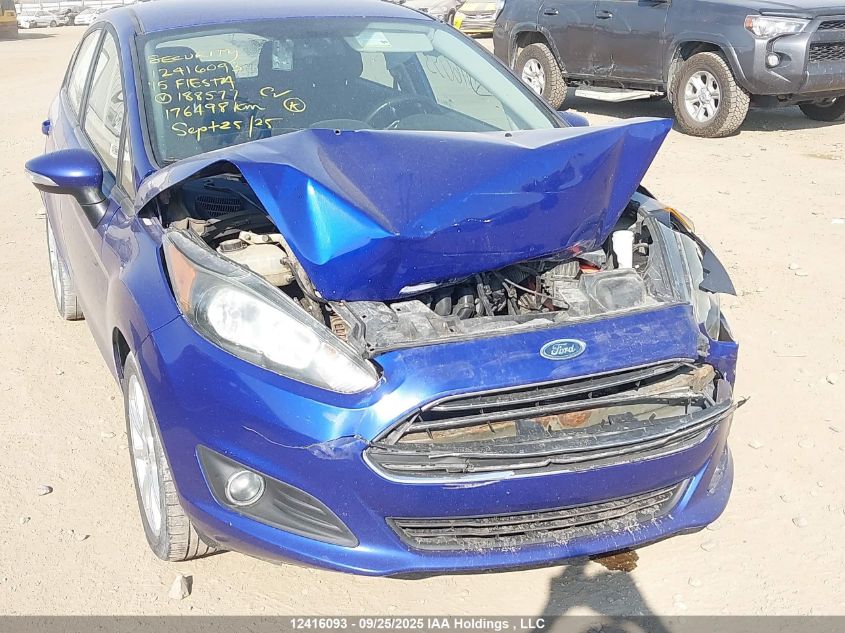 2015 Ford Fiesta Se VIN: 3FADP4EJ3FM188577 Lot: 12416093