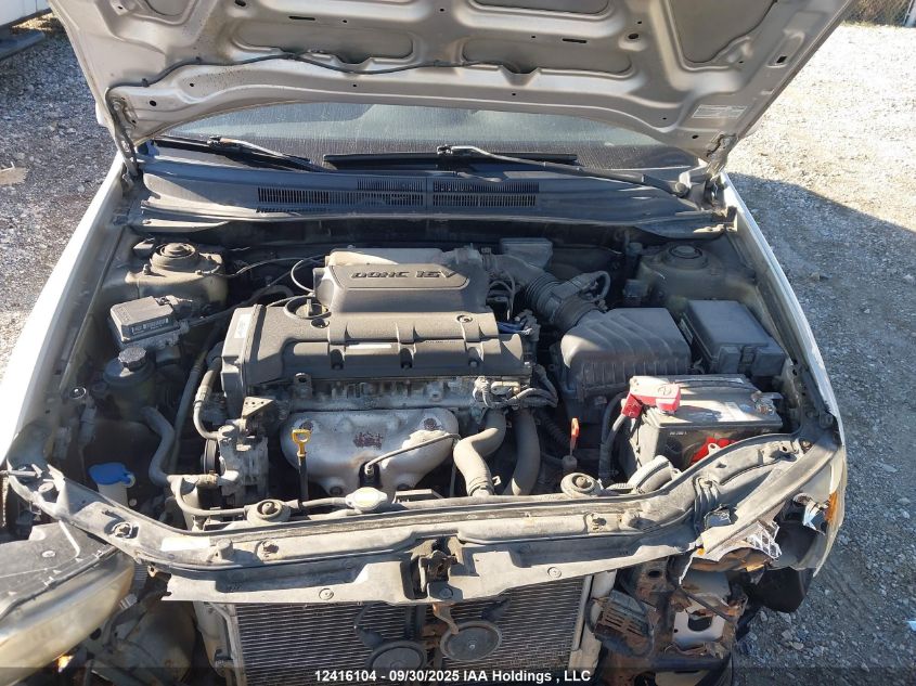 2007 Kia Spectra Ex/Lx VIN: KNAFE121375471173 Lot: 12416104