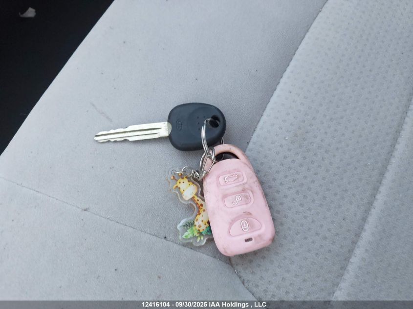 2007 Kia Spectra Ex/Lx VIN: KNAFE121375471173 Lot: 12416104