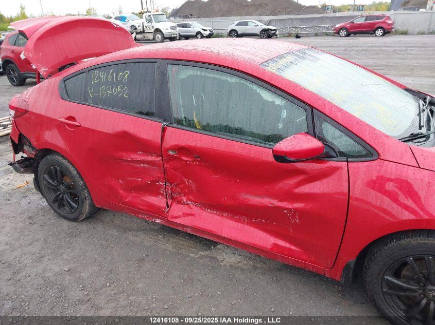 2017 Kia Forte Ex/Ex Luxury/Ex+/Lx/Lx+ VIN: 3KPFL4A71HE137052 Lot: 12416108