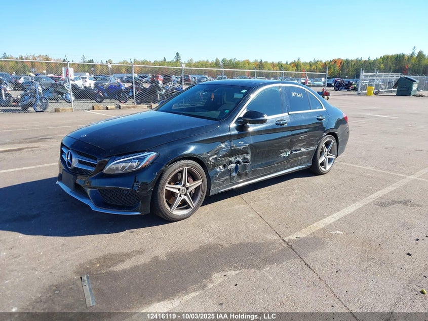 55SWF4KB1HU192930 2017 MERCEDES-BENZ C-KLASSE photo no. 2