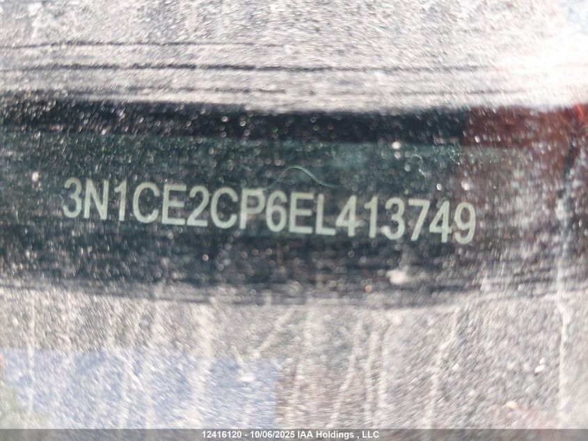 2014 Nissan Versa VIN: 3N1CE2CP6EL413749 Lot: 12416120