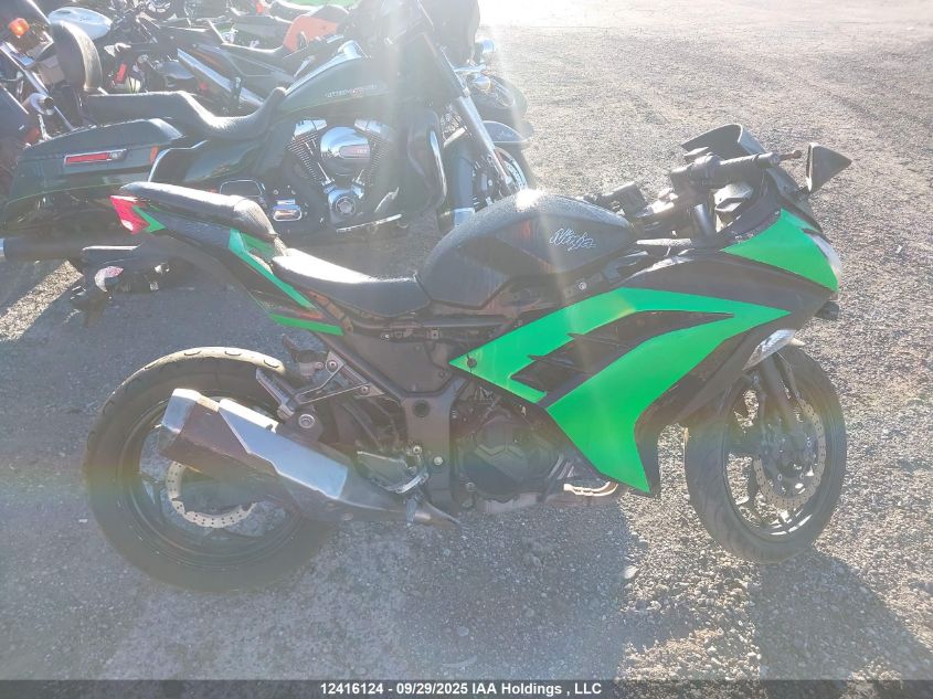 2013 Kawasaki Ex300 A VIN: JKAEX8A10DDA14578 Lot: 12416124