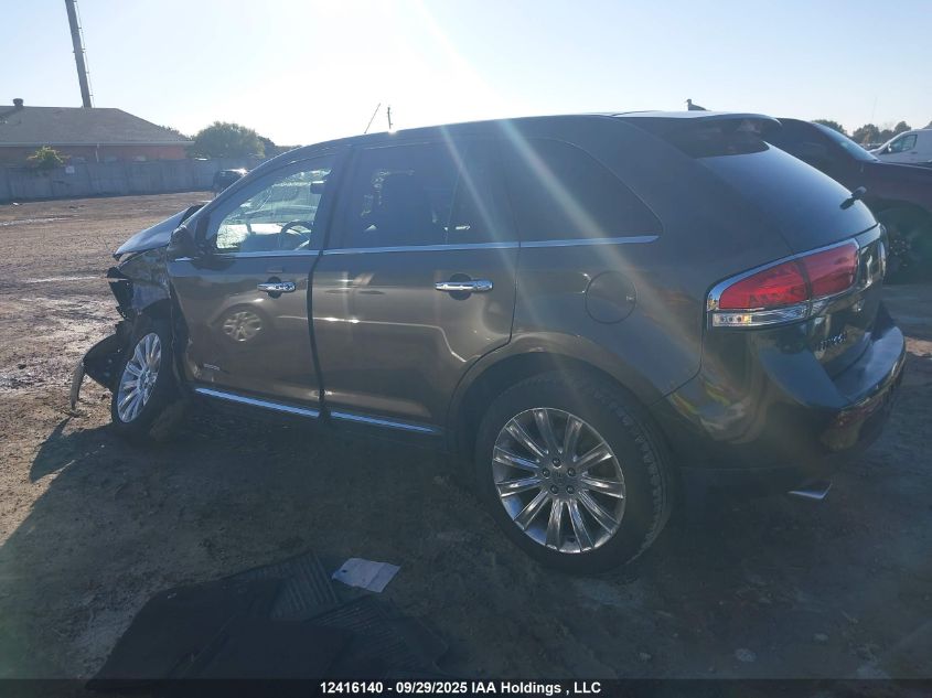 2011 Lincoln Mkx VIN: 2LMDJ8JK7BBJ23003 Lot: 12416140