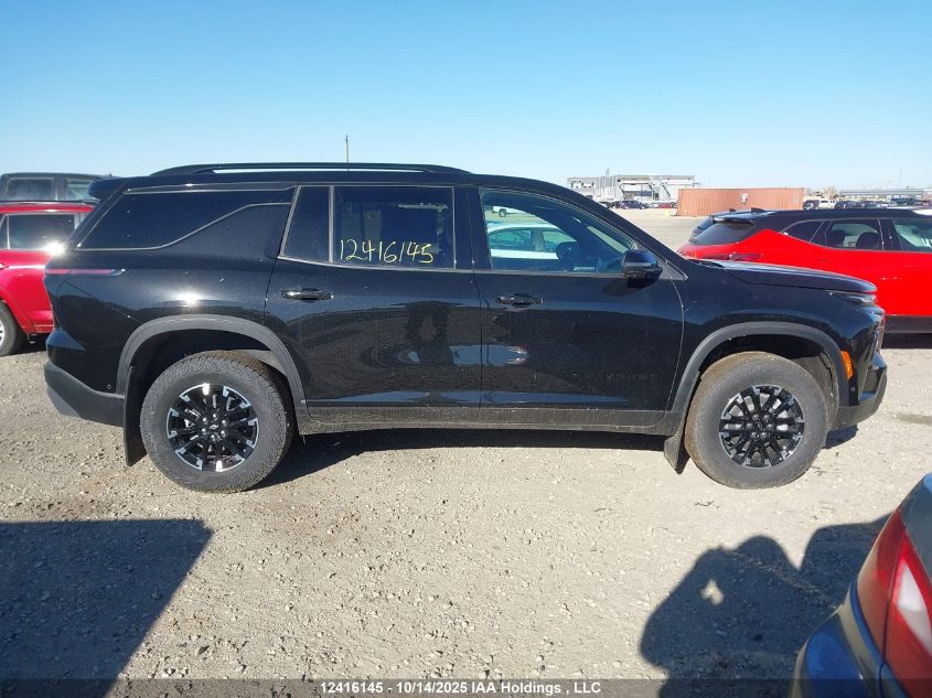 2025 Chevrolet Traverse Z71 VIN: 1GNEVJRS6SJ279234 Lot: 12416145