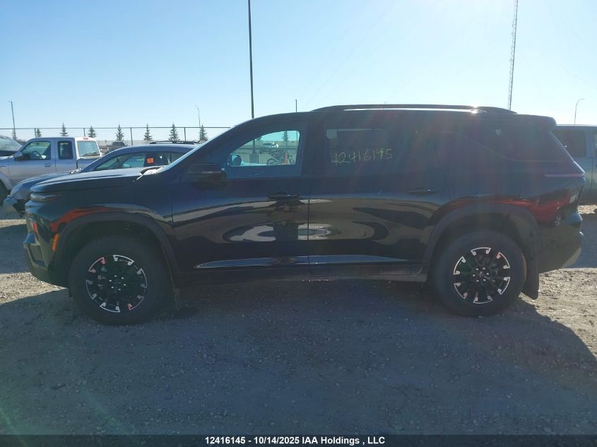 2025 Chevrolet Traverse Z71 VIN: 1GNEVJRS6SJ279234 Lot: 12416145