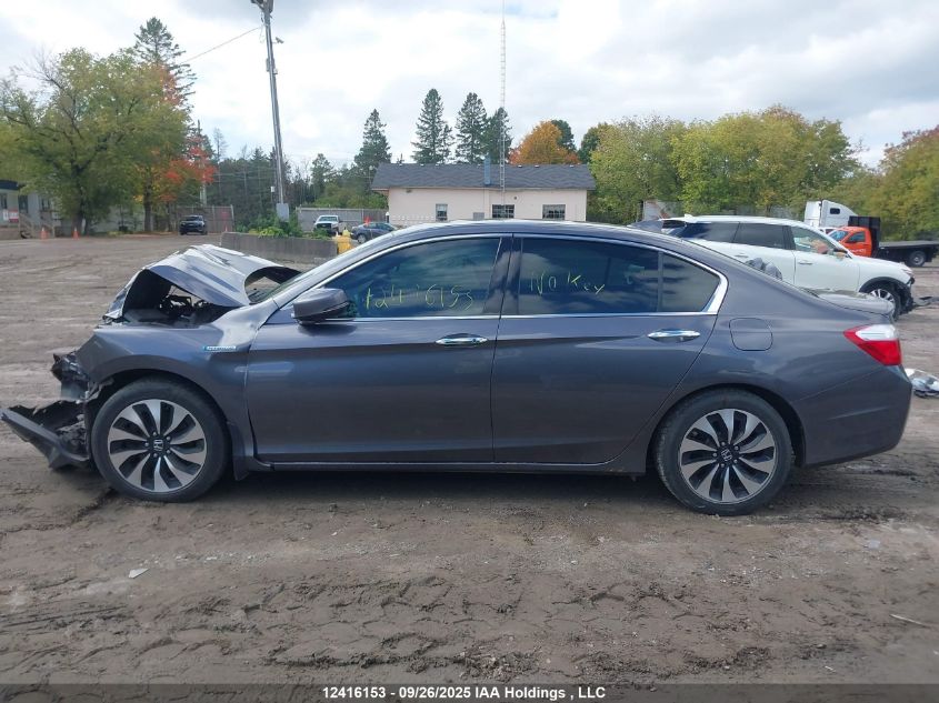 2015 Honda Accord Hybrid VIN: 1HGCR6F3XFA800235 Lot: 12416153
