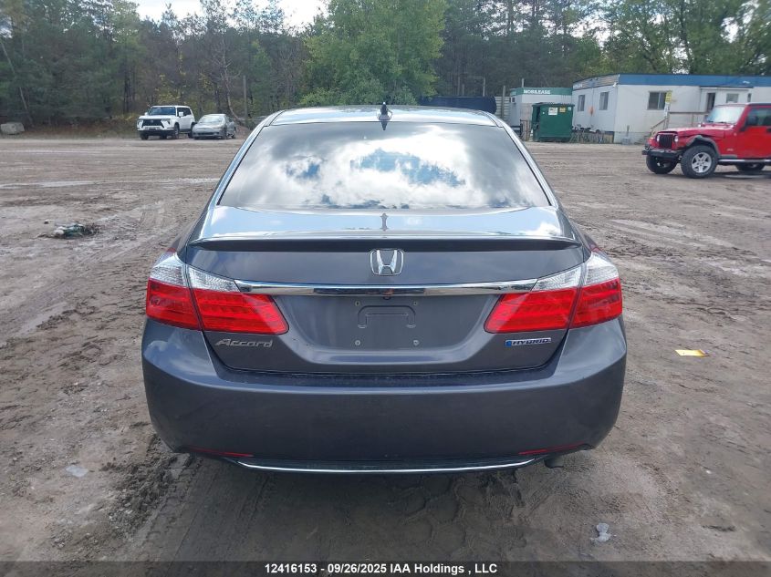 2015 Honda Accord Hybrid VIN: 1HGCR6F3XFA800235 Lot: 12416153