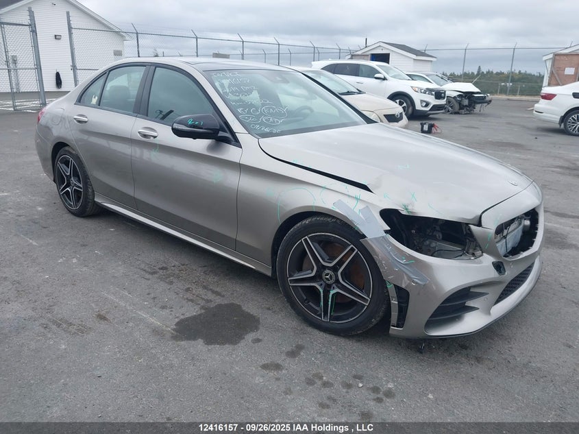55SWF8EB6KU303286 2019 Mercedes-Benz C 300 4Matic auction photo 1