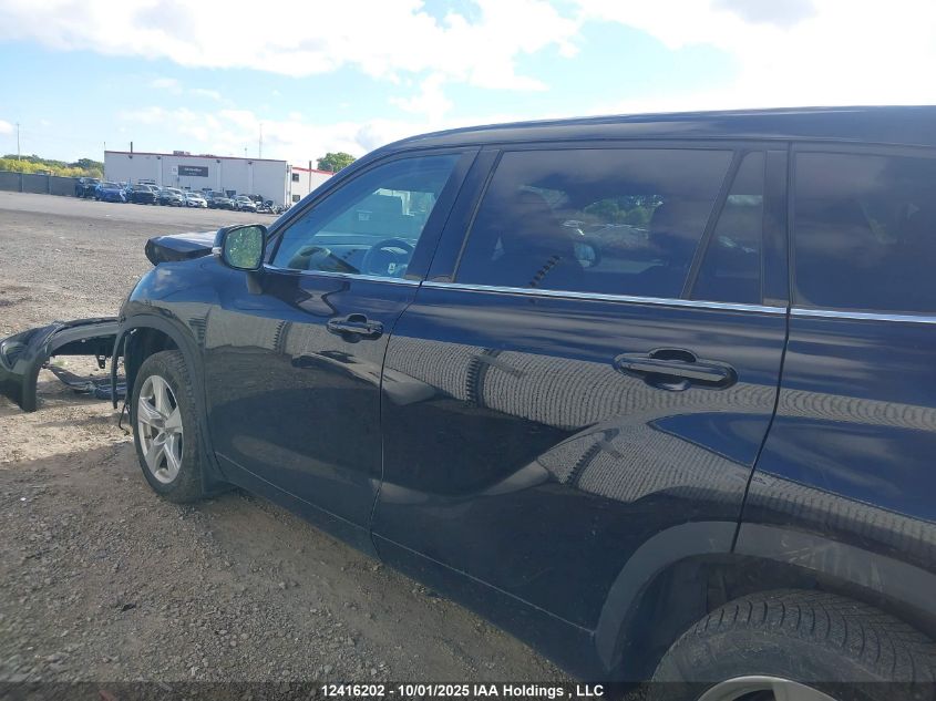 2020 Toyota Highlander L/Le VIN: 5TDBZRBH5LS045605 Lot: 12416202