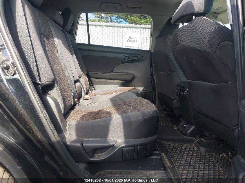 2020 Toyota Highlander L/Le VIN: 5TDBZRBH5LS045605 Lot: 12416202